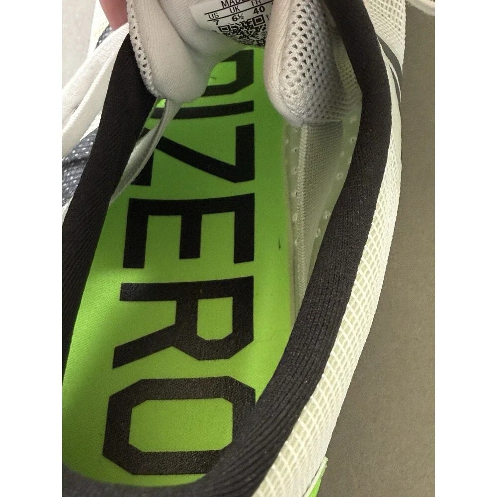 Adidas Unisex Adizero XCS Track and Field Shoes White Black Green M7/W9